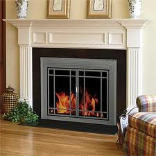 Glass Fireplace Doors Heat Up Your Home